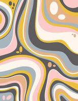 Design banner background . Colorful poster background. wavy lines in pastel colors. vector