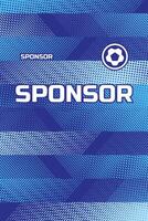 Diagonal pattern jersey soccer with blue color vector