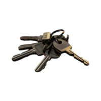 car keys isolated objects transparent background png