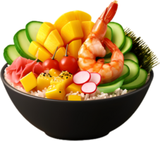 Tropical Shrimp recipe transparent background png