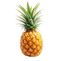 Pineapple Isolated on a Transparent Background png