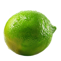 Lime Isolated on a Transparent Background png