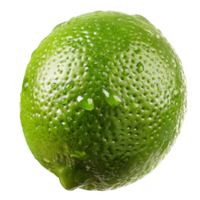 Lime Isolated on a Transparent Background png