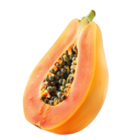 Papaya Isolated on a Transparent Background png