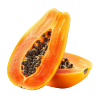 Papaya Isolated on a Transparent Background png