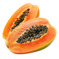 Papaya Isolated on a Transparent Background png