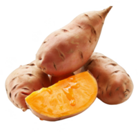 Sweet Potato Isolated on a Transparent Background png