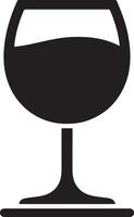 Wine Glass Icon vector