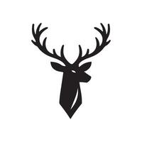Deer head illustration vector