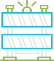 Barrier Creative Icon Design vector