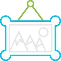 Frame Creative Icon Design vector