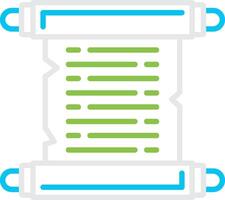 Scroll Creative Icon Design vector