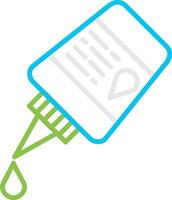Glue Creative Icon Design vector