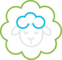 Sheep Creative Icon Design vector