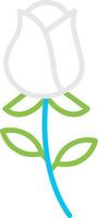 Rose Creative Icon Design vector