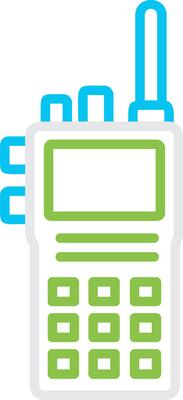 Walkie Talkie Creative Icon Design