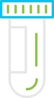 Test Tube Creative Icon Design vector