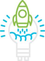 Startup Creative Icon Design vector