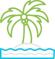 Island Creative Icon Design vector