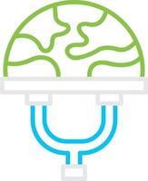 Helmet Creative Icon Design vector