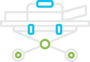 Stretcher Creative Icon Design vector