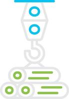 Pipes Creative Icon Design vector