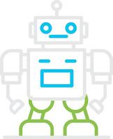 Robot Creative Icon Design vector