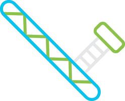 Baton Creative Icon Design vector