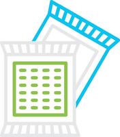 Patches Creative Icon Design vector