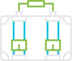 Suitcase Creative Icon Design vector
