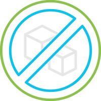 No Sugar Creative Icon Design vector