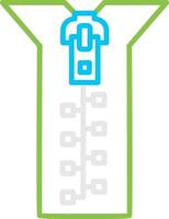 Zip Creative Icon Design vector