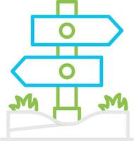 Direction Creative Icon Design vector
