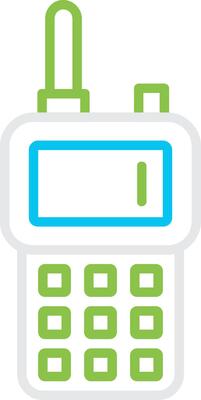 Walkie Talkies Creative Icon Design