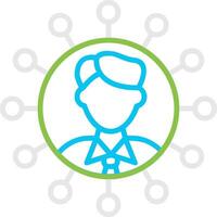 Network Creative Icon Design vector