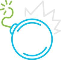 Bomb Creative Icon Design vector
