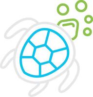 Turtle Creative Icon Design vector
