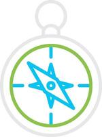 Compass Creative Icon Design vector