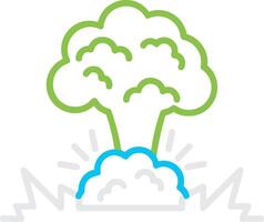Explosion Creative Icon Design vector