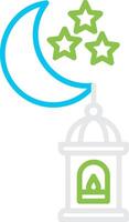 Ramadan Creative Icon Design vector