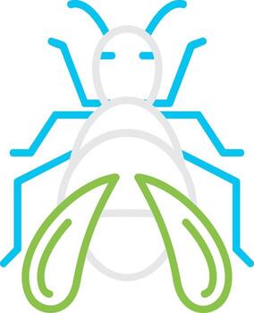 Bug Creative Icon Design vector