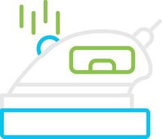 Iron Creative Icon Design vector