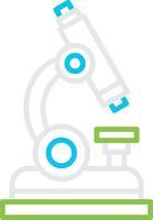 Microscope Creative Icon Design vector