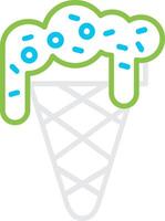 Ice Cream Creative Icon Design vector