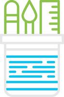 Pencil Case Creative Icon Design vector