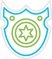 Badge Creative Icon Design vector