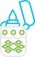 Lighter Creative Icon Design vector