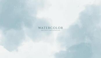 Abstract horizontal watercolor background. Neutral light colored empty space background illustration vector