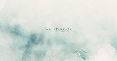 Abstract horizontal watercolor background. Neutral light colored empty space background illustration vector