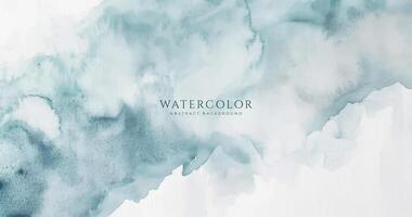 Abstract horizontal watercolor background. Neutral light colored empty space background illustration vector